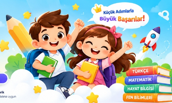 İlkokul Portalı Öğrenci Karakterleri ve Kitaplar